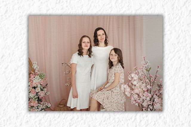 Drucken Sie auf Sperrholz von Ihrem eigenen Foto.