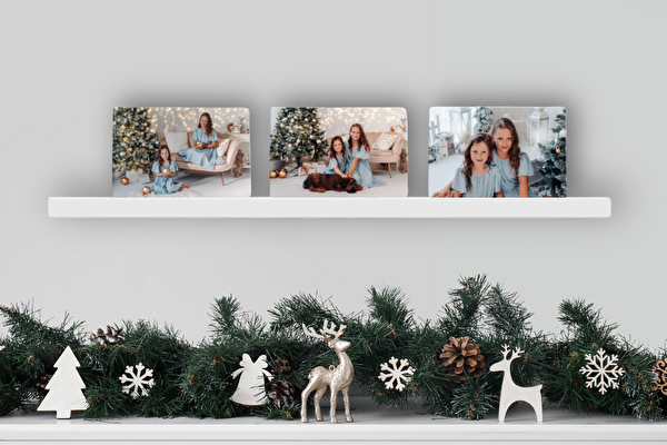 Fotoleinwand Set 3 Stück 15x10 cm