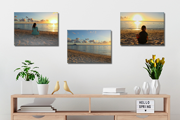 Fotoleinwand 3 Stück 40x30 